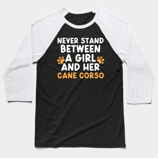 Cane Corso Girl Baseball T-Shirt